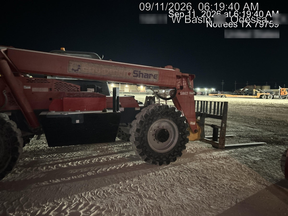 2018 Manitou 12042 Manitou MTA 12042, Solid Tires, 66" Carriage, Open ROPS, Flashing Beacon and Work Light Package