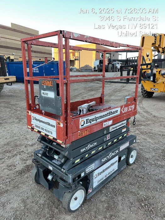 2019 Skyjack SJIII-3219 Standard Options, Trojan Batteries