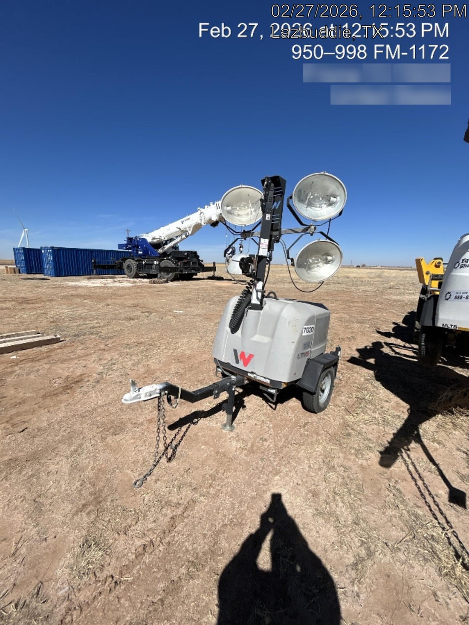 Wacker Neuson LTV6K-MH Wacker Neuson LTV6K Light Tower w/Kubota Engine