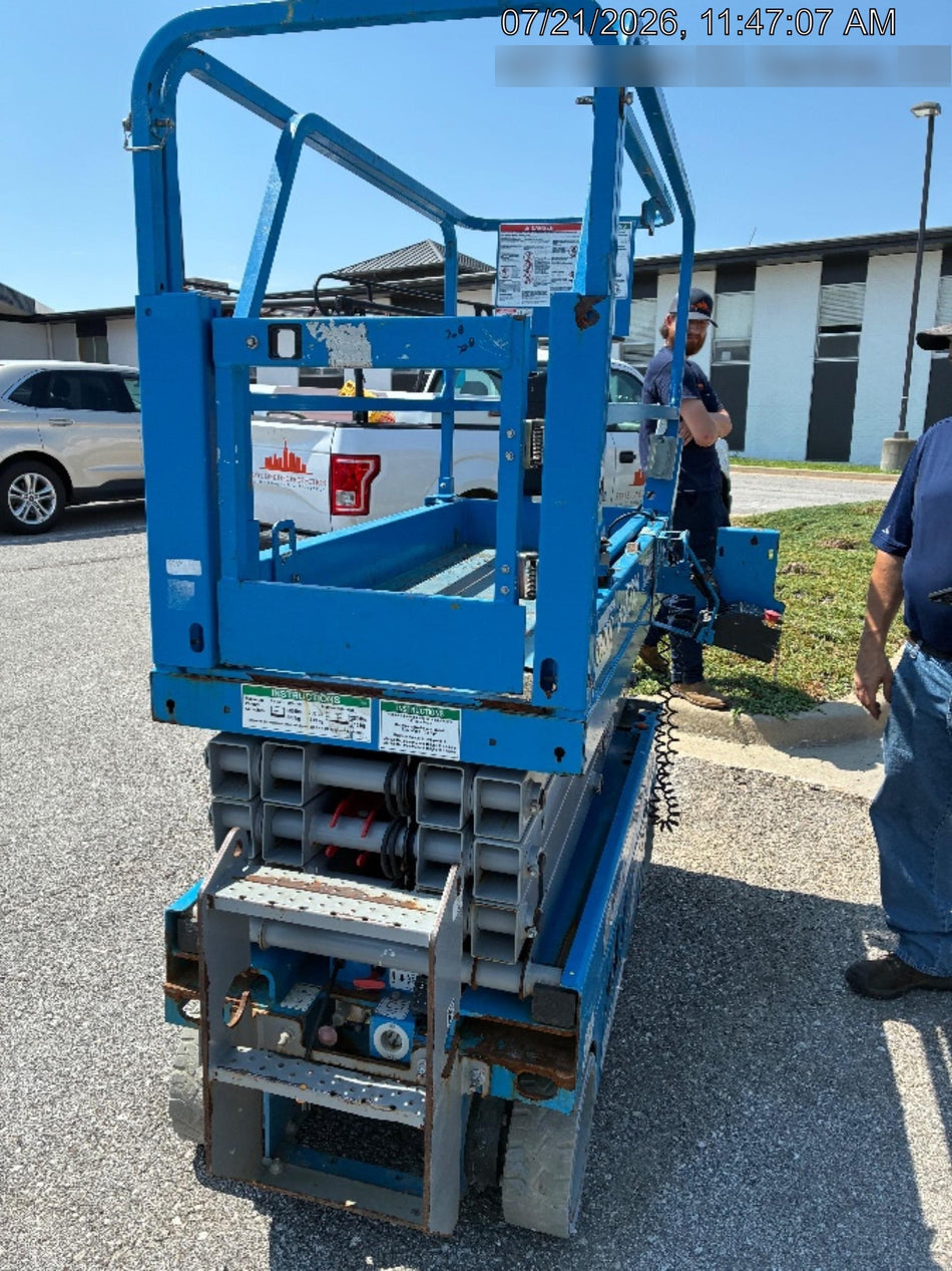 2020 Genie GS-1930 Solid Non Marking Tires, Beacon, Folding rails with half height swing gate