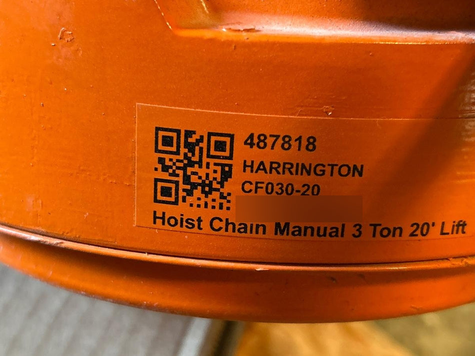 2025 HARRINGTON CF030-20