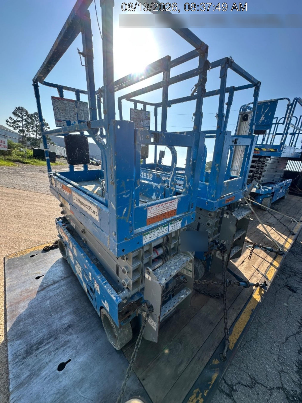 2020 Genie GS-1930 Solid Non Marking Tires, Beacon, Folding rails with half height swing gate