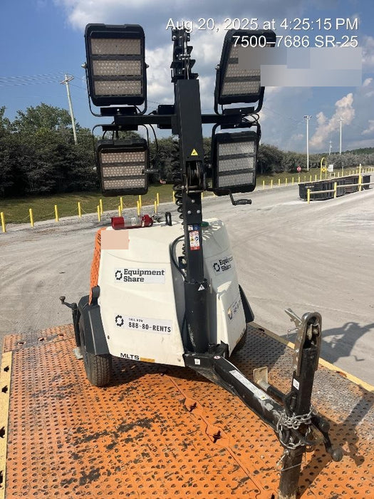 2023 Generac MLT2 Diesel, Flex Switch 120V Input, Powerzone Controller, 
(4) 320W LED Lights, 4kW Generator, 39.9 Gal Fuel Tank, 2" Ball, T3