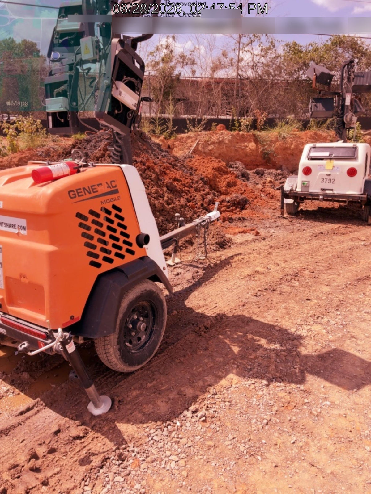 2024 Generac MLT2 Diesel, Flex Switch 120V Input, Powerzone Controller, 
(4) 320W LED Lights, 4kW Generator, 39.9 Gal Fuel Tank, 2" Ball, T3