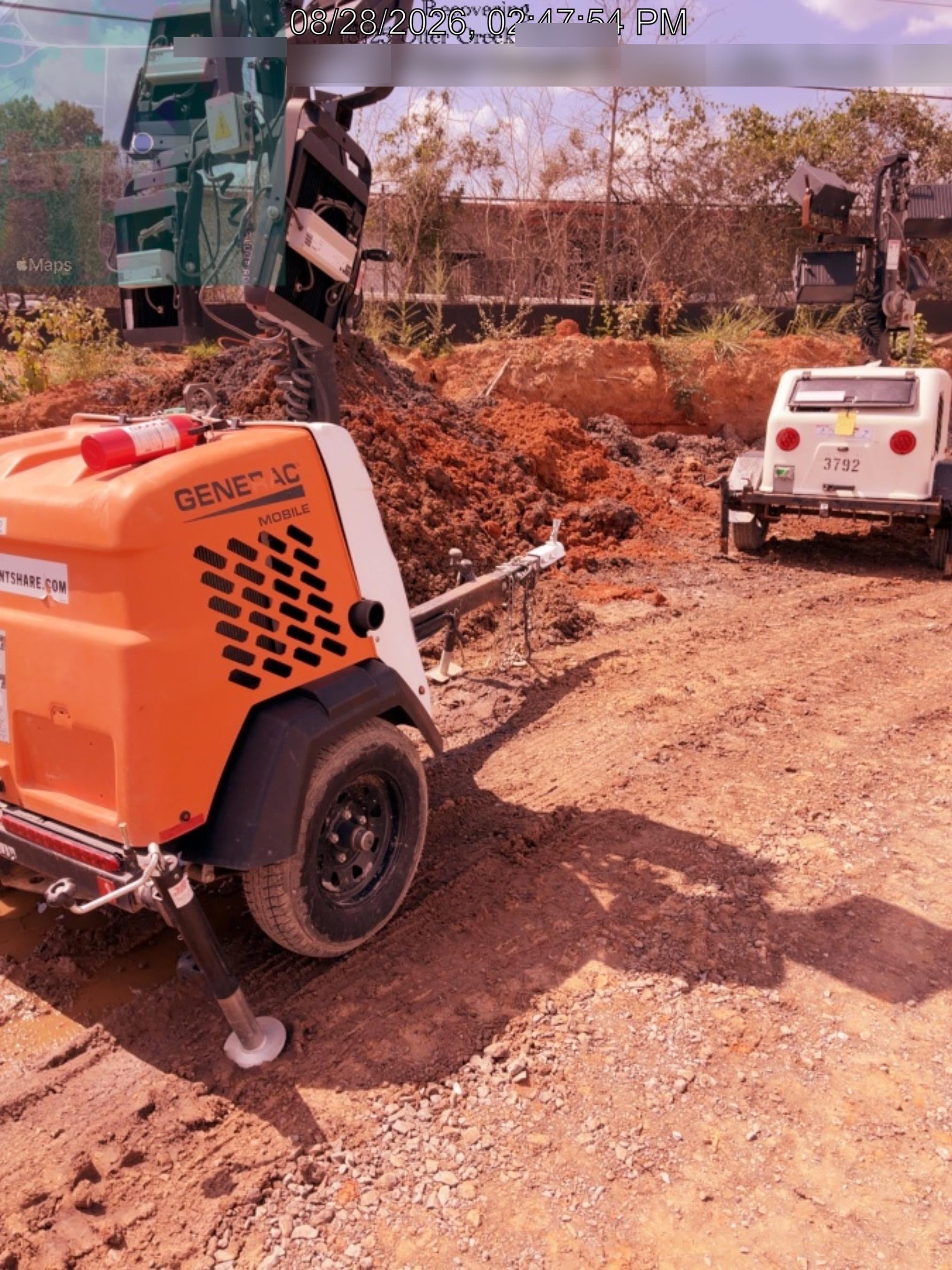 2024 Generac MLT2 Diesel, Flex Switch 120V Input, Powerzone Controller, 
(4) 320W LED Lights, 4kW Generator, 39.9 Gal Fuel Tank, 2" Ball, T3