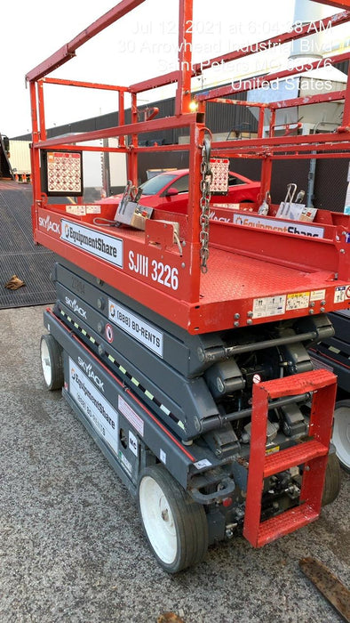 2017 MEC 1330SE 13' Scissor Lift w/2 Year Extended Full Warranty