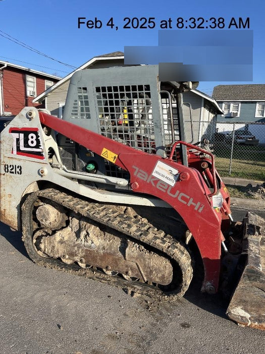 2018 TAKEUCHI TL8