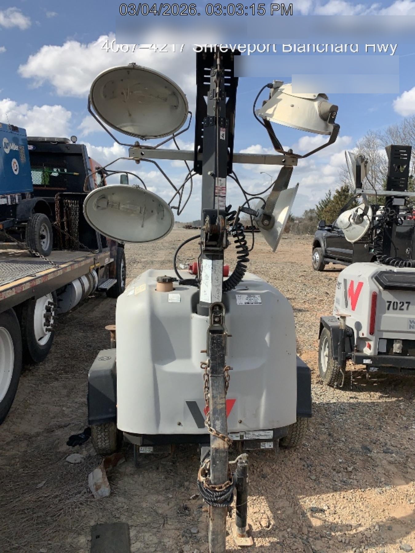 Wacker Neuson LTV6K-MH Wacker Neuson LTV6K Towable Light Tower