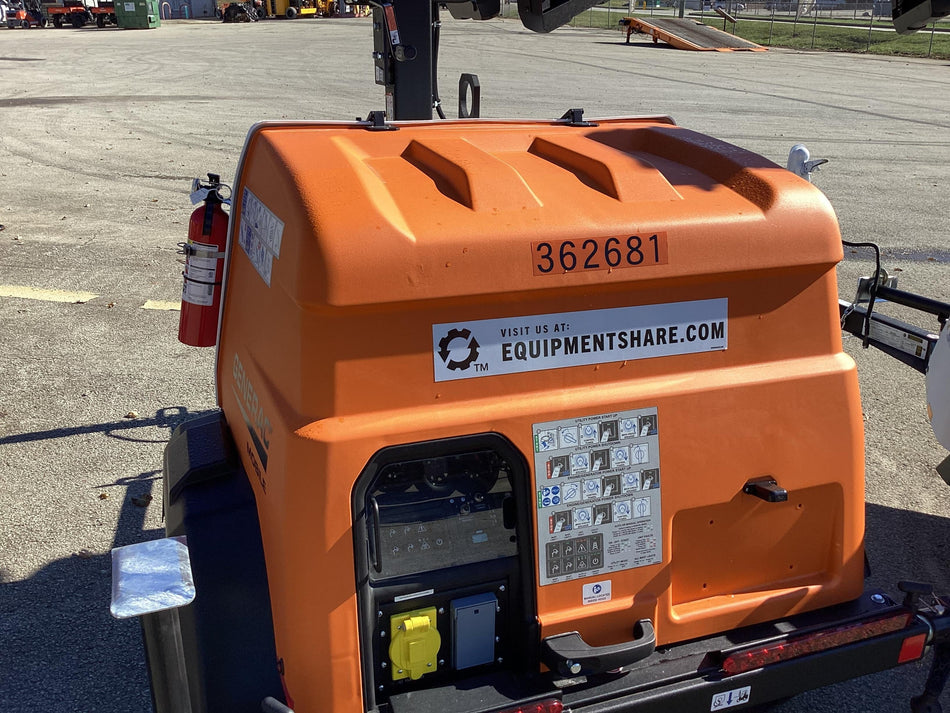 2023 Generac MLT2 Diesel, Flex Switch 120V Input, Powerzone Controller, 
(4) 320W LED Lights, 4kW Generator, 39.9 Gal Fuel Tank, 2" Ball, T3
