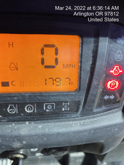 2022 Kubota RTV-X1140W-H Plastic Canopy, Windshield Acrylic Clear, LED Strobe Light, Wire Harness Kit, Back up Alarm