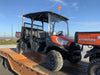 Kubota RTV-X1140W-H Canopy, 4-Seater, Diesel, Windshield Acrylic Clear, Strobe Light, Backup Alarm