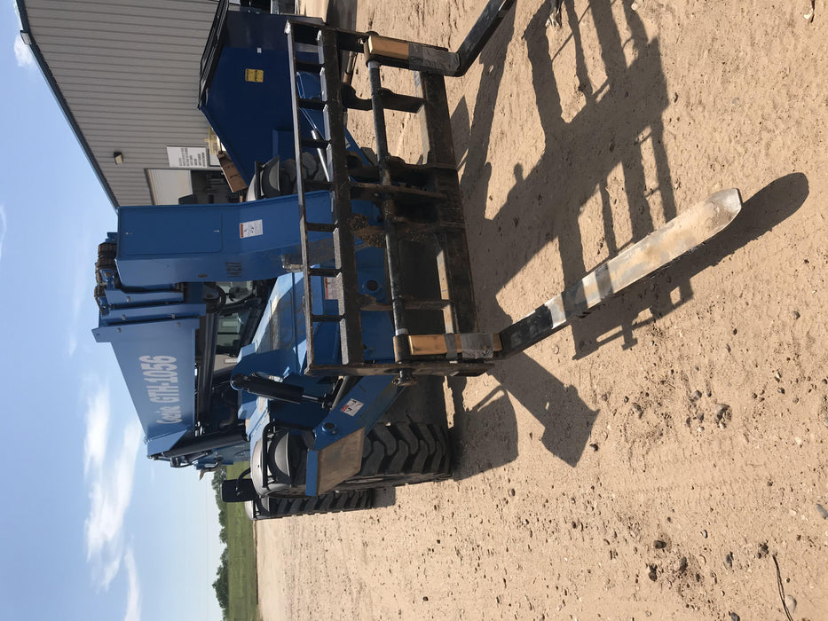 2018 Genie GTH-1056 GTH-1056 w/CAB, Solid Tires, Work Lights, 60" carriage/forks, cab mesh, beacon