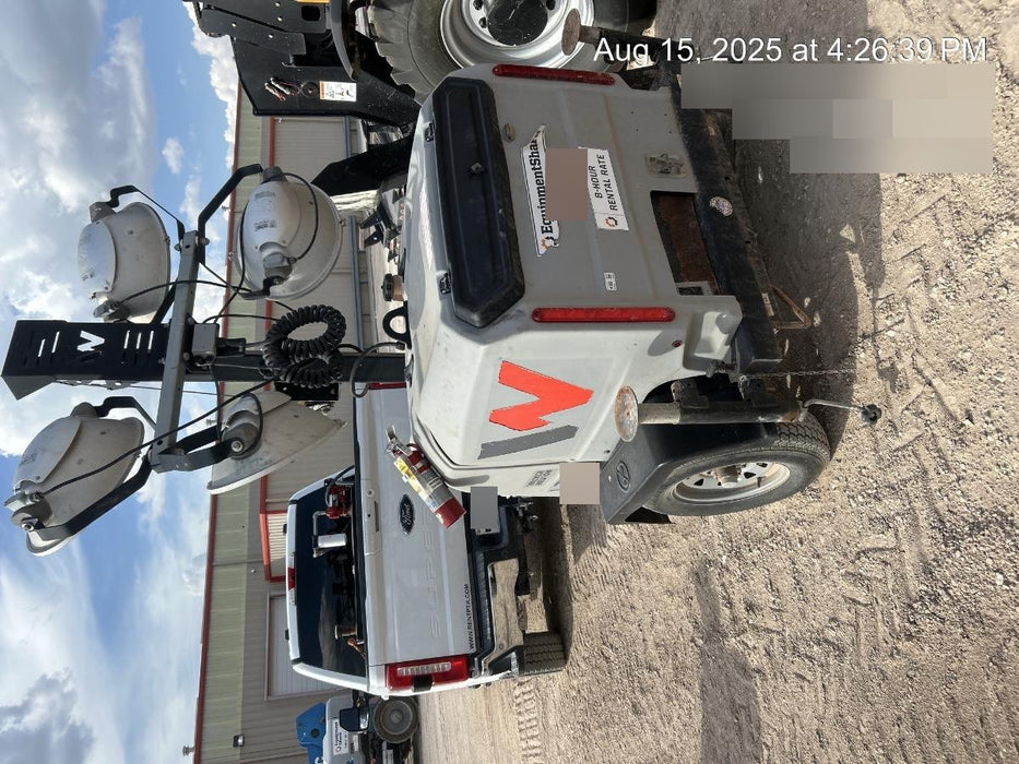 2018 Wacker Neuson LTV6L-MH Wacker Neuson LTV6L Mobile Light Tower w/Fuel Level Sensor Installed