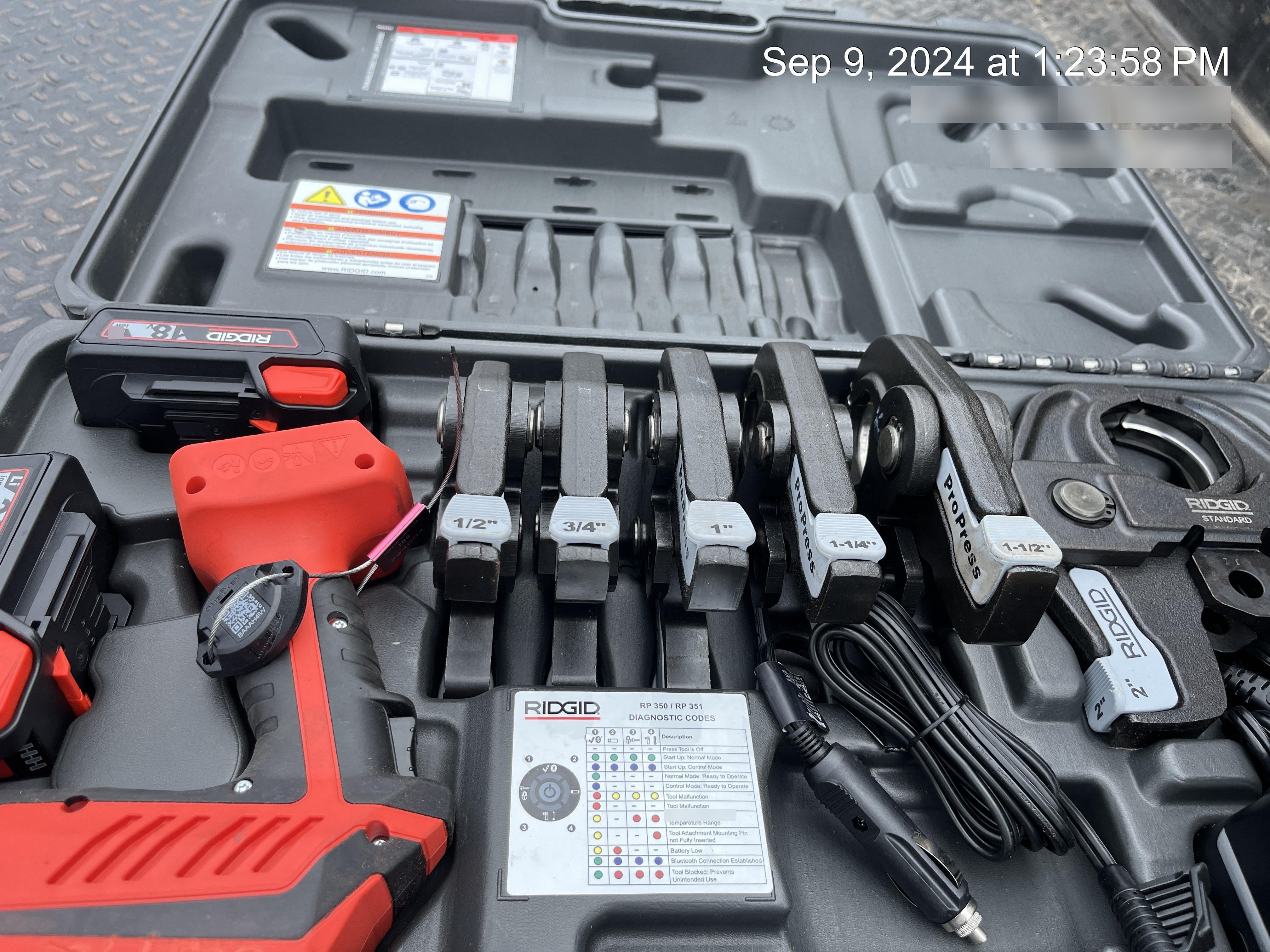 2023 RIDGID RP350