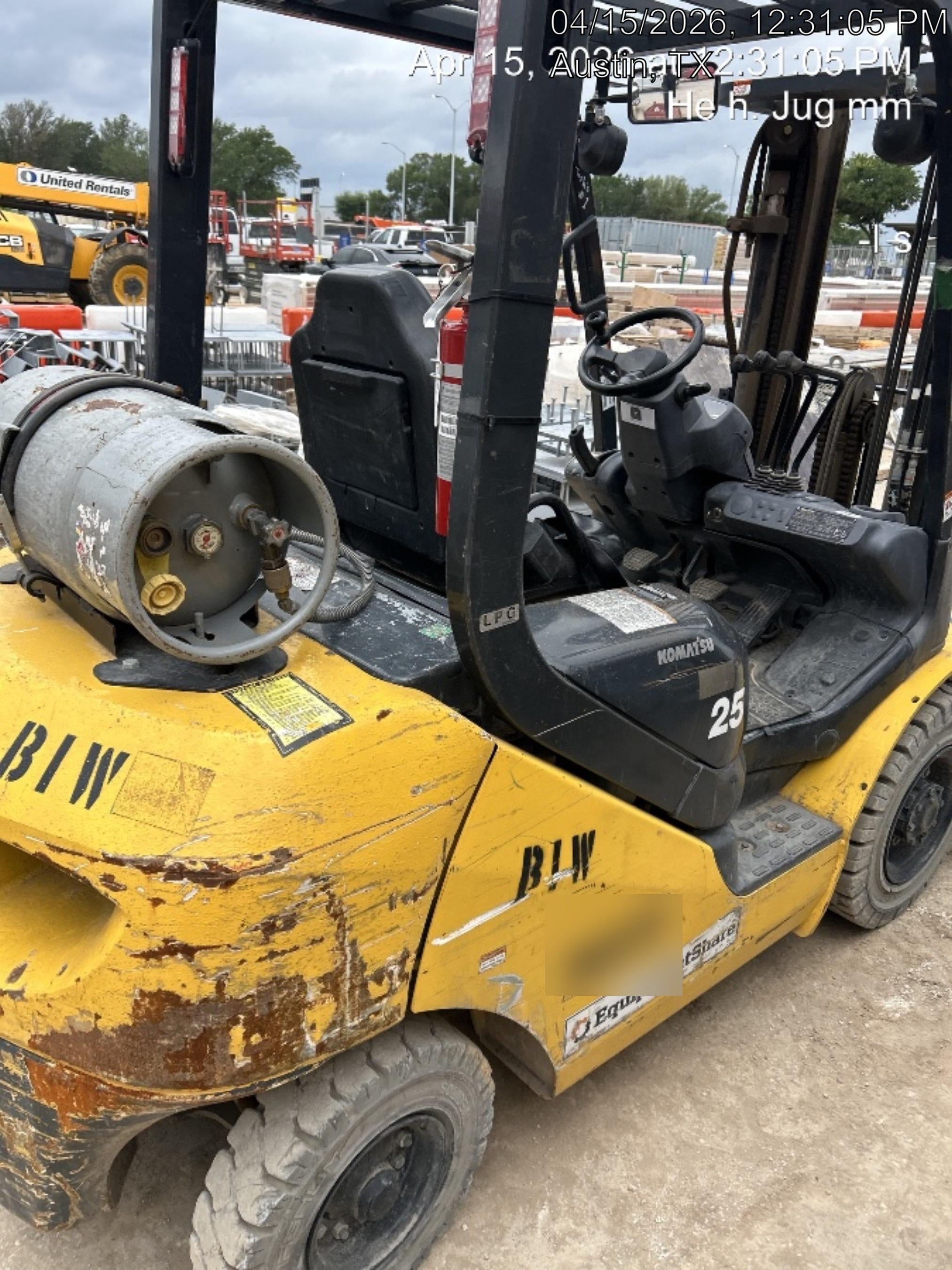 2020 KOMATSU FG25T-16