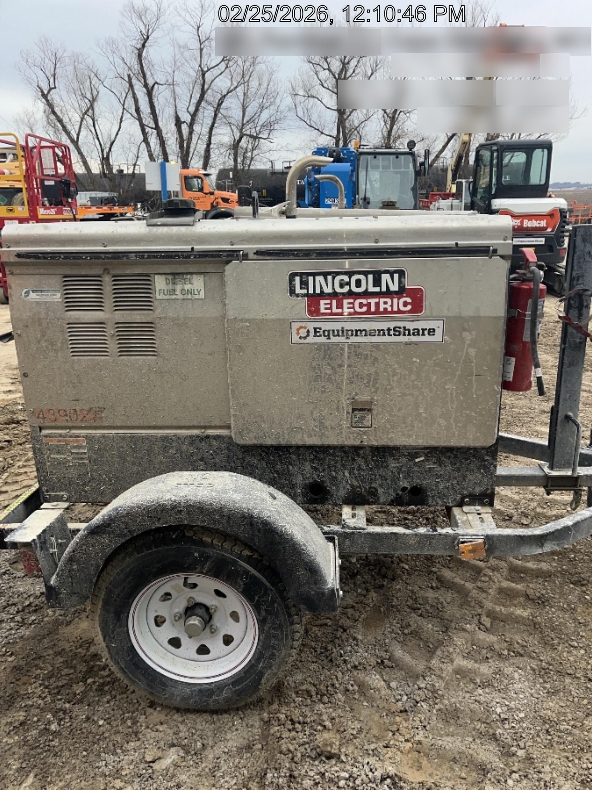 2024 Lincoln Electric LE400 Kubota V1505, Trlr, Cable Rack, Light Kit, ES Decals, T3