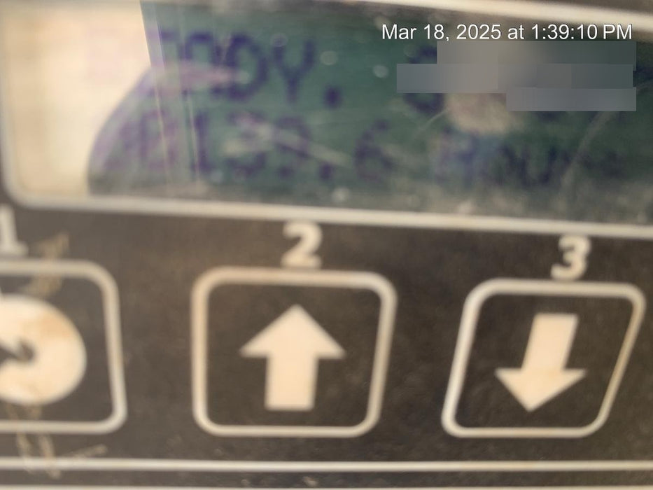 2019 Genie GS-4047 Folding rails with half height swing gate