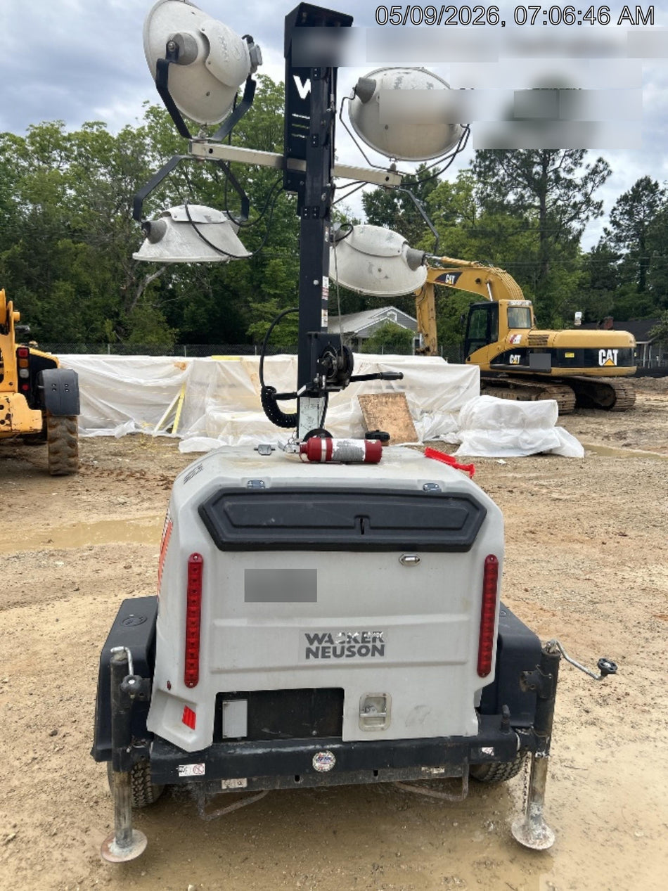 2018 Wacker Neuson LTV6L-MH Wacker Neuson LTV6L Mobile Light Tower w/Fuel Level Sensor Installed