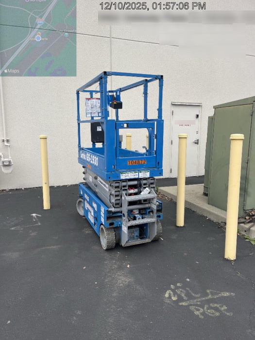 2020 Genie GS-1930 Solid Non Marking Tires, Beacon, Folding rails with half height swing gate, 800W Inverter