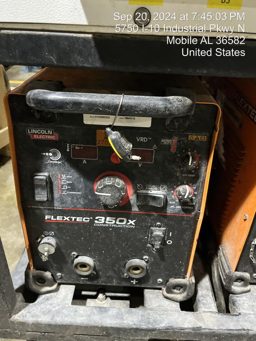 2022 LINCOLN ELECTRIC FLEXTEC 350X