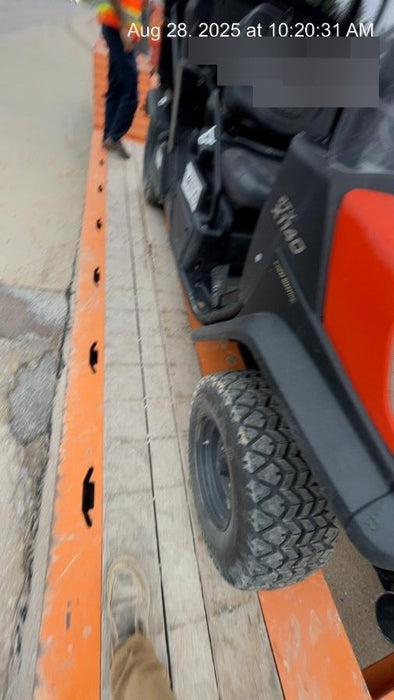 2021 Kubota RTV-X1140W-H Plastic Canopy, Windshield Acrylic Clear, LED Strobe Light, Wire Harness Kit, Back up Alarm