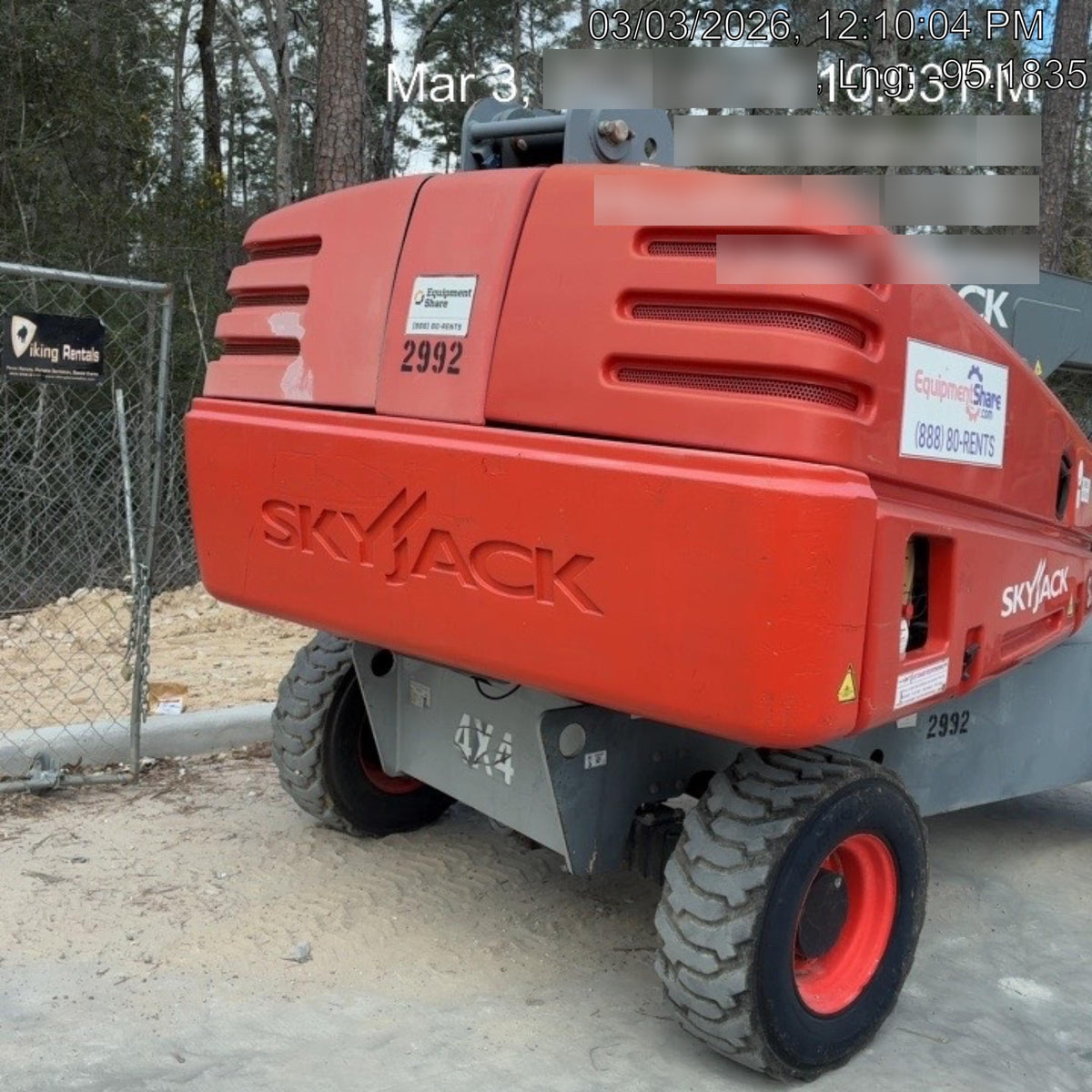 2017 SKYJACK SJ45T+