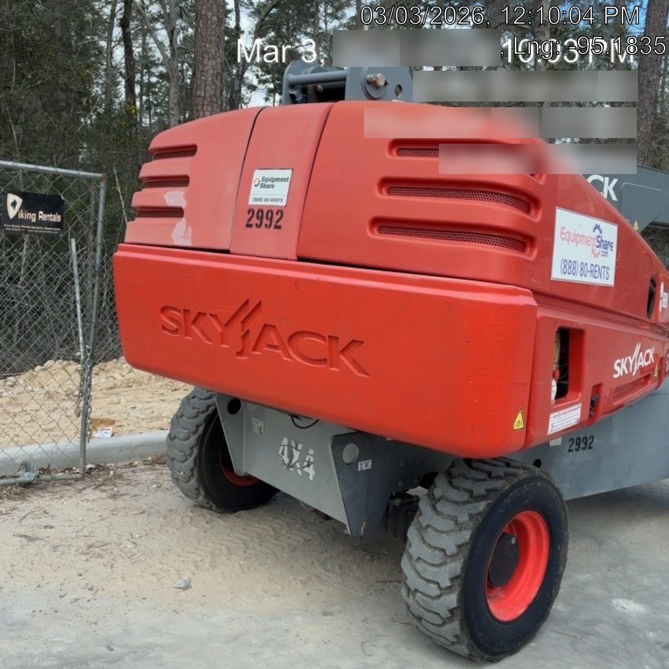2017 SKYJACK SJ45T+