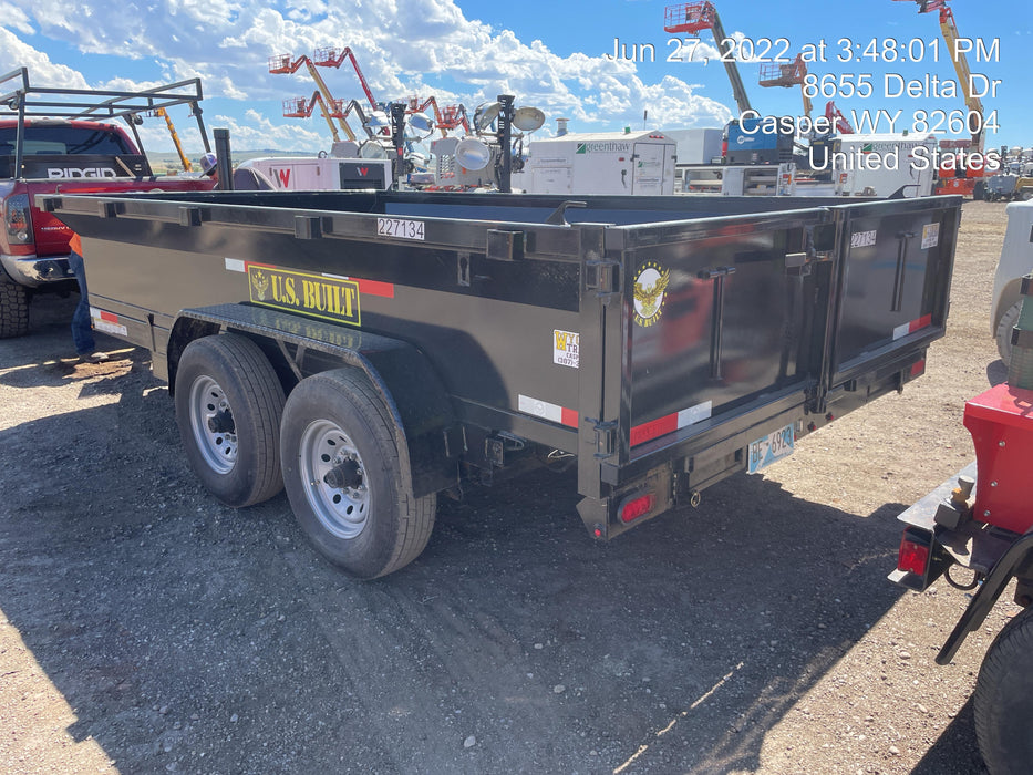 2022 US BUILT 7x14 Dump