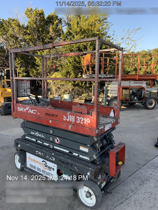 2017 Skyjack SJIII-3219 SJ3219, Trojan Battery Set, Extended Warranty 5yr/5k hr