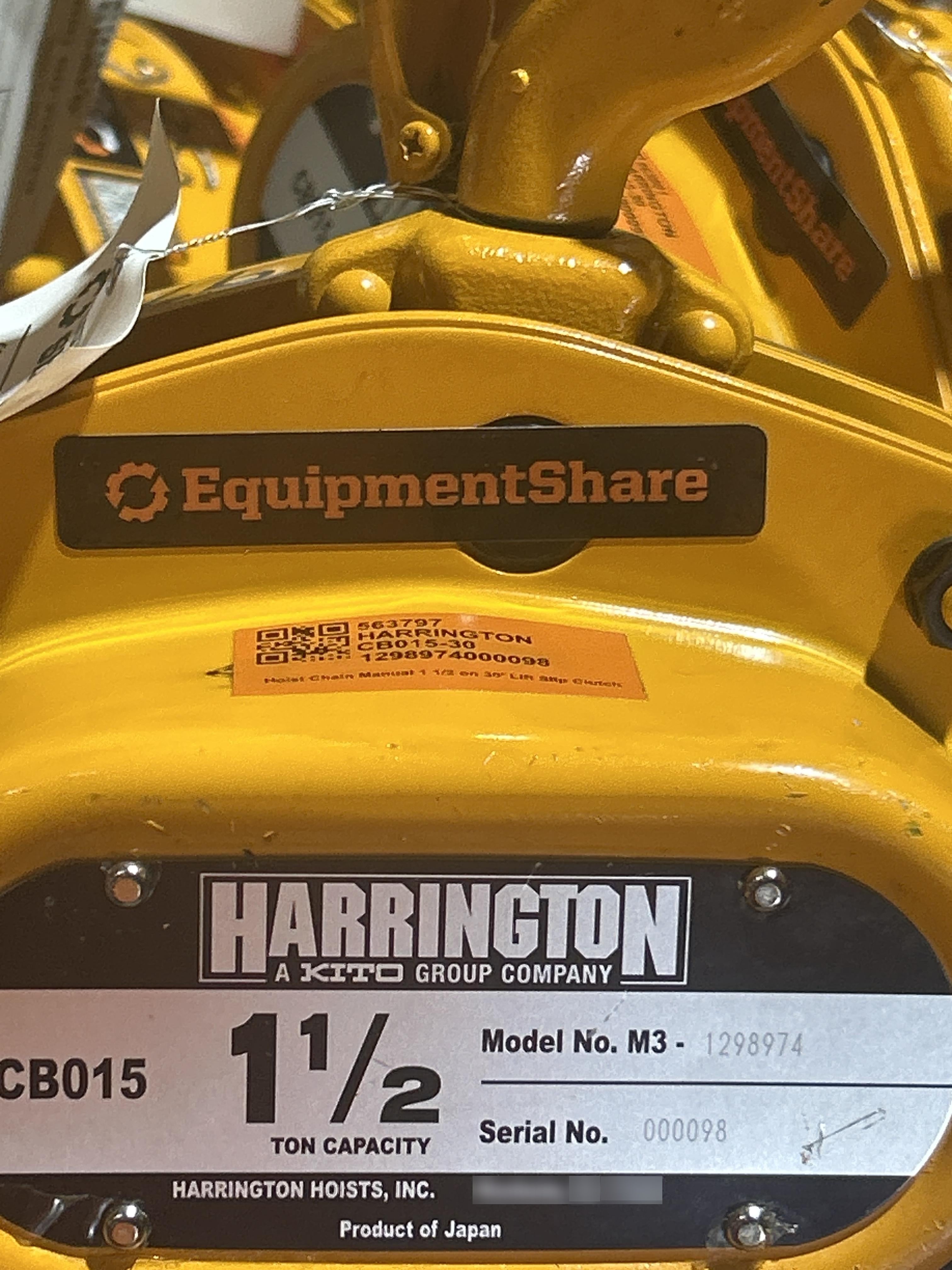 2025 HARRINGTON CB015-30