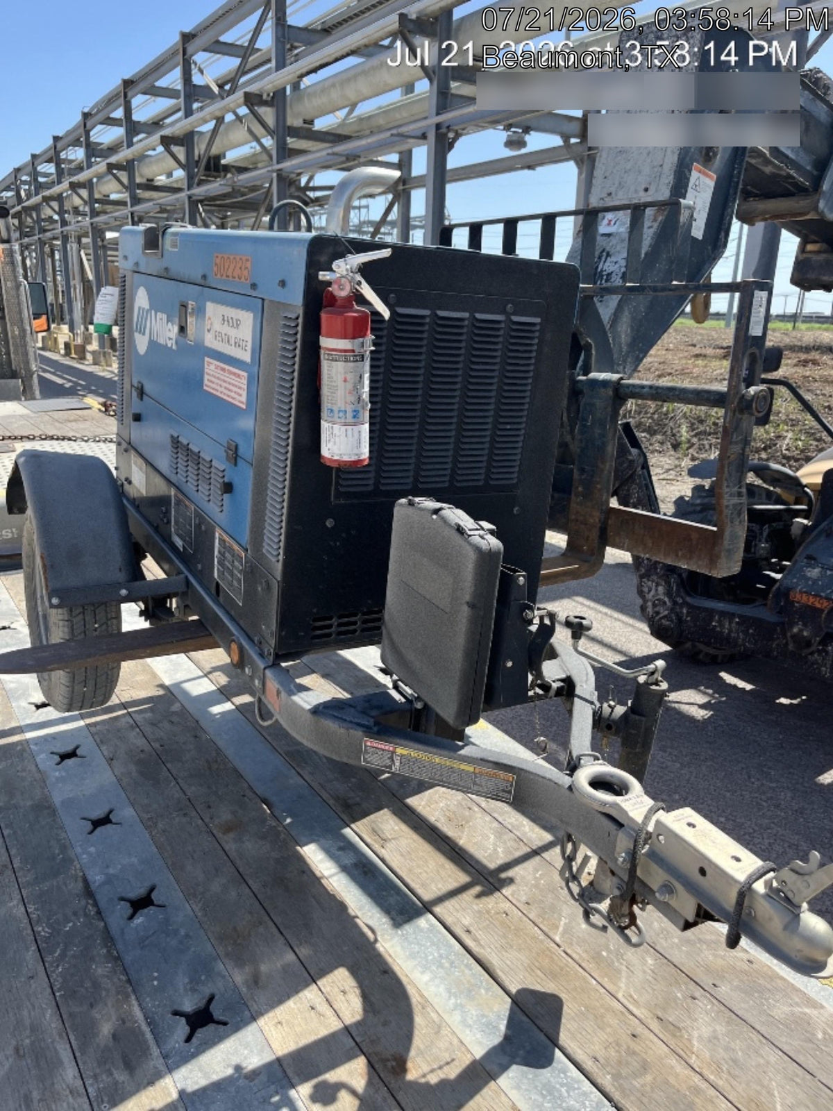 2025 MILLER ELECTRIC BIG BLUE 400