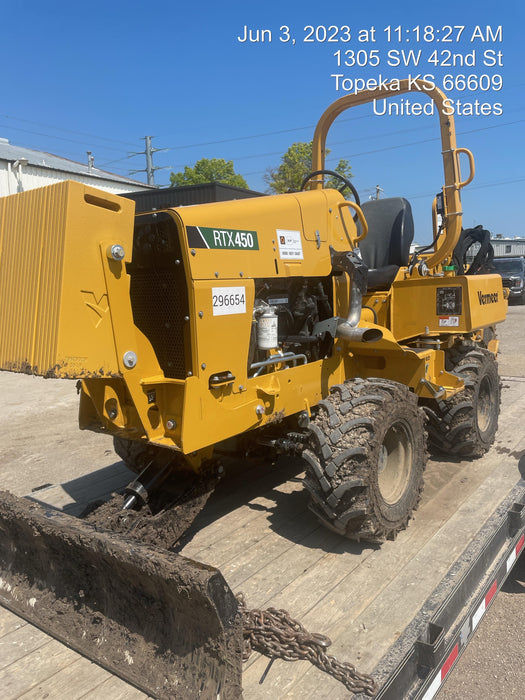 2023 VERMEER RTX450