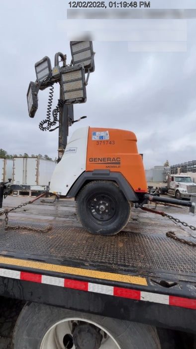 2023 Generac MLT2 Diesel, Flex Switch 120V Input, Powerzone Controller, 
(4) 320W LED Lights, 4kW Generator, 39.9 Gal Fuel Tank, 2" Ball, T3