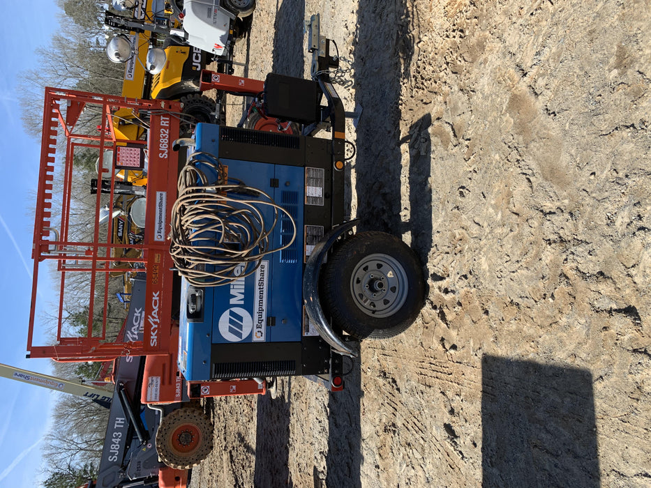 2020 Miller Electric BIG BLUE 400 Trailer Mounted Welder