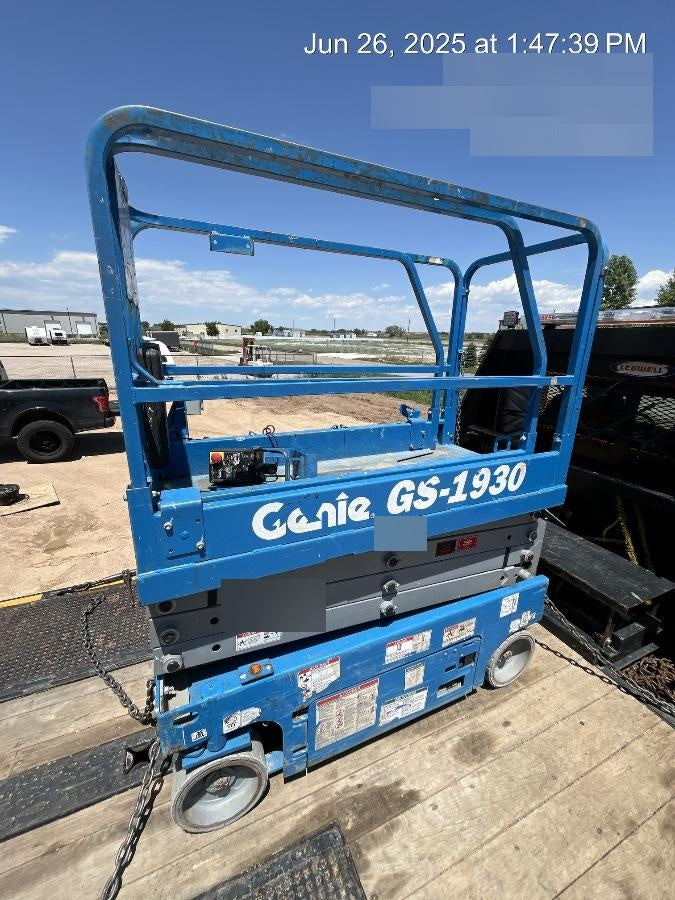 2018 Genie GS-1930 GS-1930 w/Fixed Rail, Chain Entry