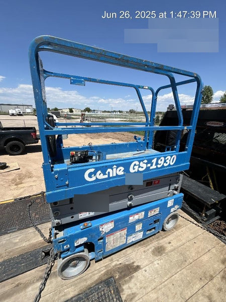 2018 Genie GS-1930 GS-1930 w/Fixed Rail, Chain Entry