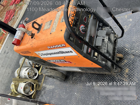 2021 Lincoln Electric Ranger 305 LPG LPG One-Pak (includes undercarriage, tank holder & tank strap) ORANGE
