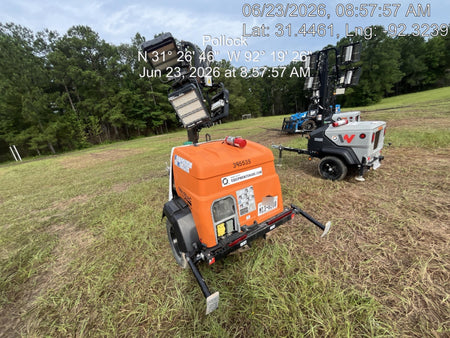 2024 Generac MLT2 Diesel, Flex Switch 120V Input, Powerzone Controller, 
(4) 320W LED Lights, 4kW Generator, 39.9 Gal Fuel Tank, 2" Ball, T3