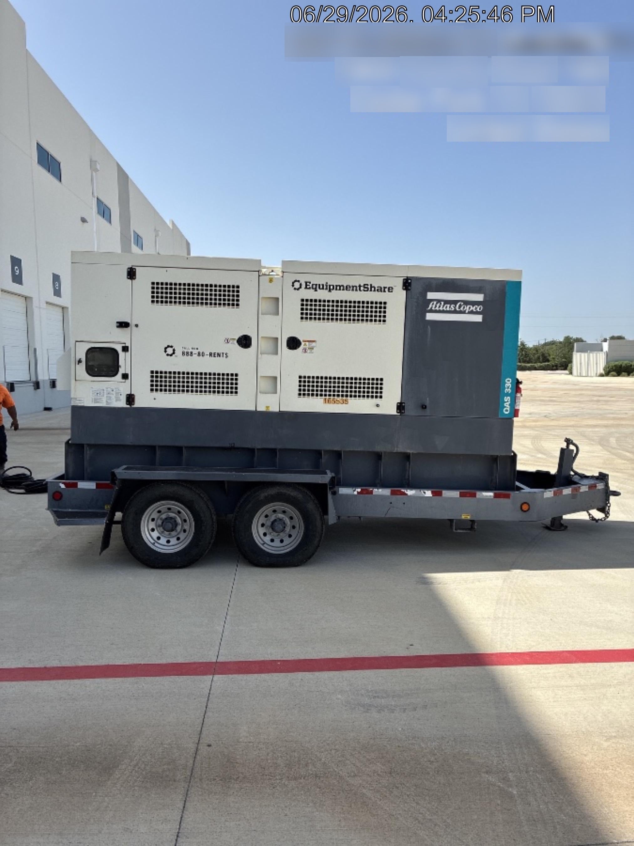 2021 ATLAS COPCO QAS 330