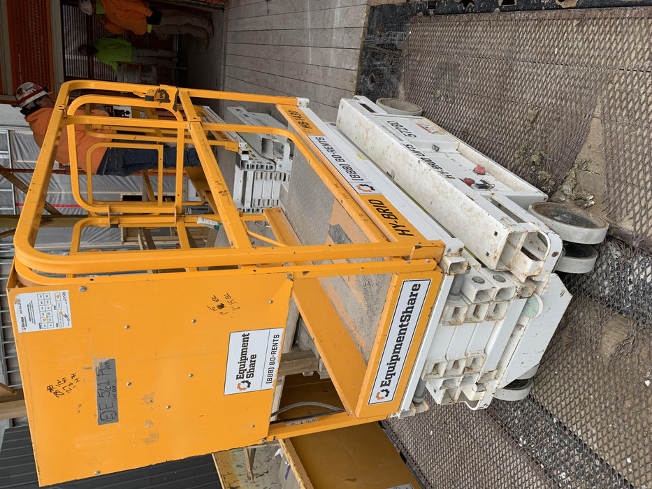 Custom Equipment HB-1430 Hy-Brid Scissor Lift
Platform capacity up to 670 lbs
Working height up to 20 ft
Weighs under 1,700 lbs
Non-marking wheels