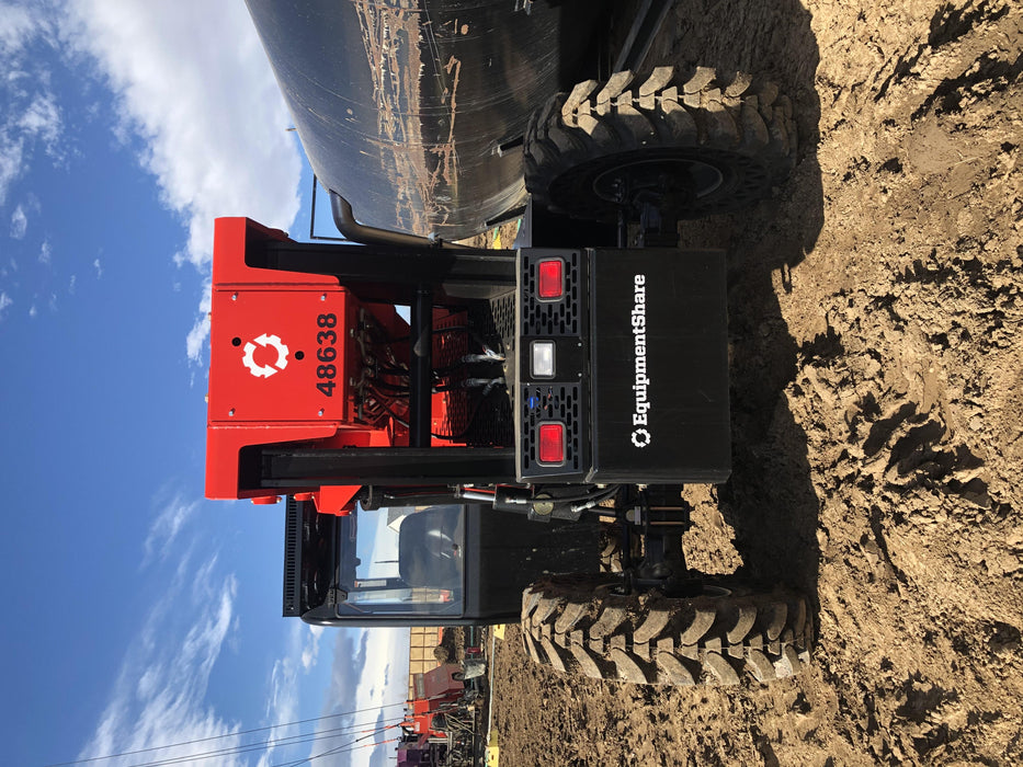 2020 Manitou MTA8044 74hp T4F, Cab/Heat/Air, Cab and Boom LED work lights, Auxiliary Hydraulics, Solid Tires, Amber strobe, Lift Hook w/66" Carriage, 60" Forks
