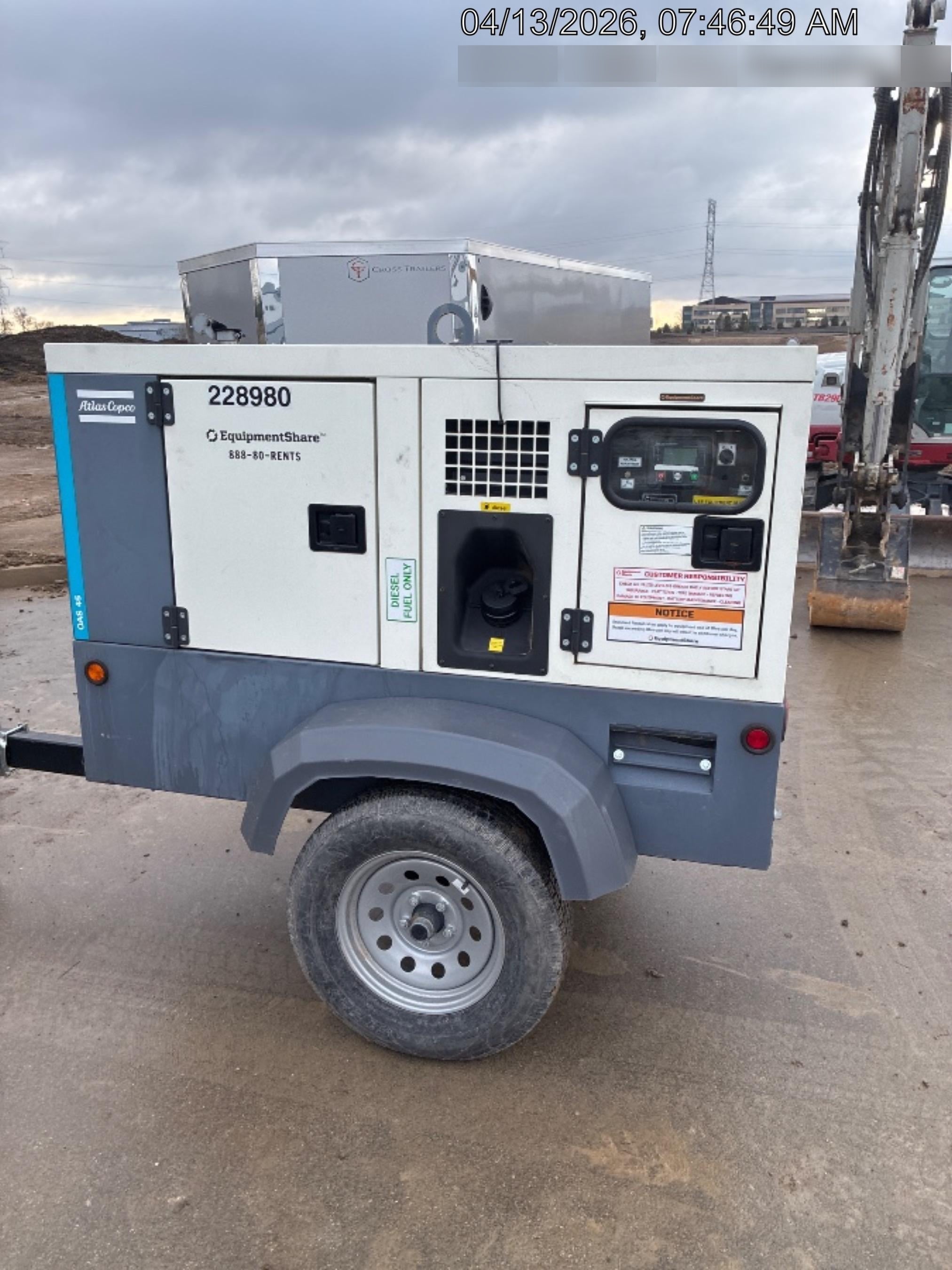 2022 ATLAS COPCO QAS45