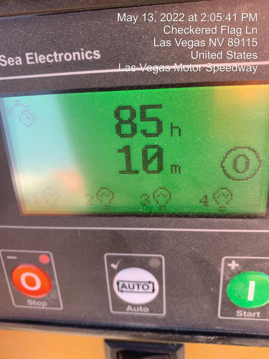 2021 Allmand NLV3GR (4) LED Light Fixture 350W, 23' Vertical Mast, 3kW Prime, Towable, Deep Sea L401, Leveling Jacks, Yanmar T4F 5.8hp