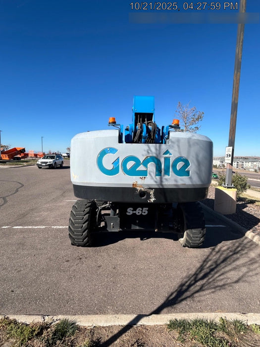 2018 Genie S-65 Genie S-65 w/FF tires, alarm package, panel cradle package
