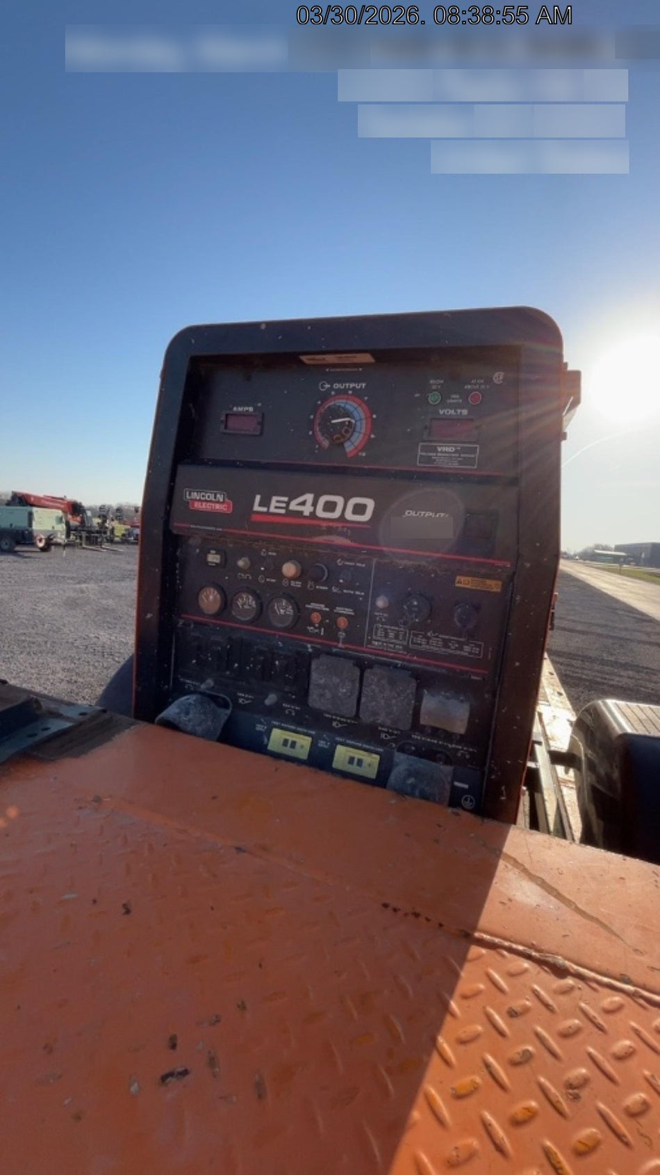 2023 Lincoln Electric LE400 Kubota V1505, Trlr, Cable Rack, Light Kit, ES Decals, T3