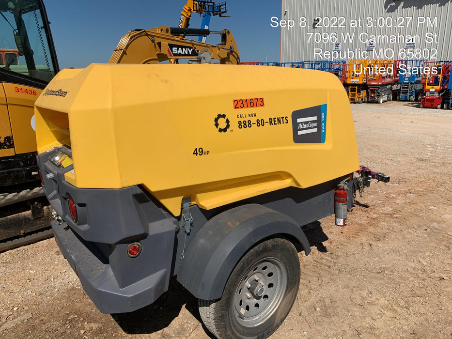 2022 ATLAS COPCO XAS188 CWK