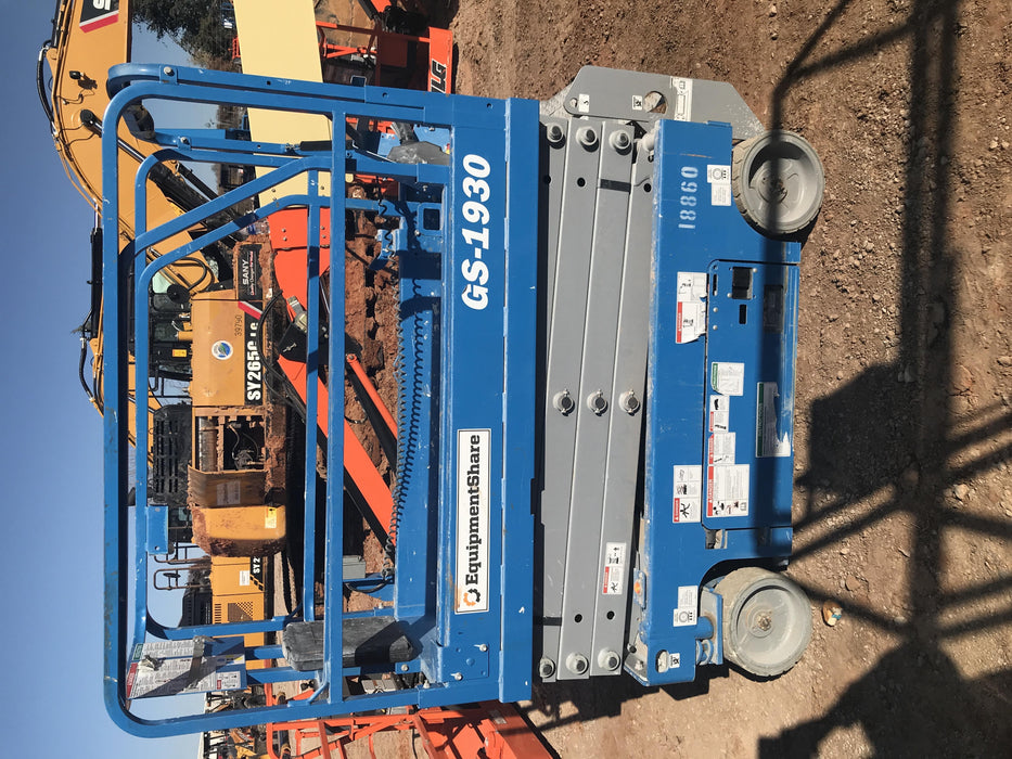 2018 Genie GS-1930 Genie GS-1930 Scissor Lift w/Standard Options