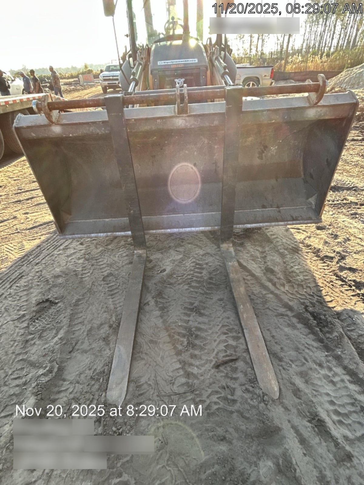 2014 WERK-BRAU 42" Forks - Backhoe
