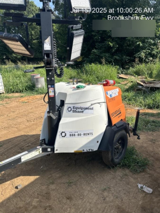 2023 Generac MLT2 Diesel, Flex Switch 120V Input, Powerzone Controller, 
(4) 320W LED Lights, 4kW Generator, 39.9 Gal Fuel Tank, 2" Ball, T3