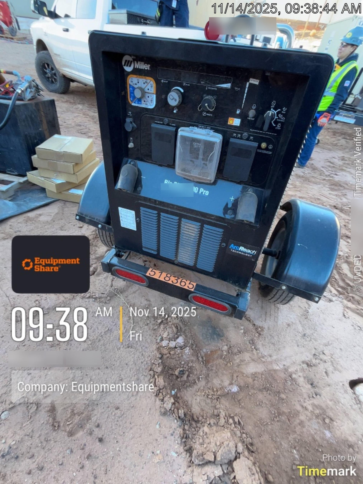 2025 MILLER ELECTRIC BIG BLUE 400